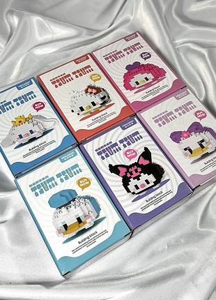 Конструктор питомец хеллоу китти, мини-конструктор hello kitty в виде питомца 3