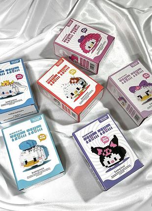Конструктор питомец хеллоу китти, мини-конструктор hello kitty в виде питомца 4