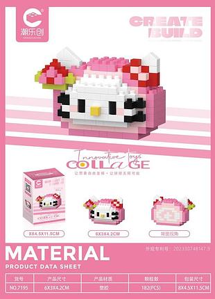 Конструктор суши ролл хеллоу китти, конструктор hello kitty в виде суши 3