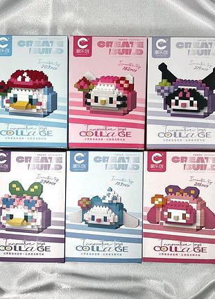 Конструктор суши ролл хеллоу китти, конструктор hello kitty в виде суши 4