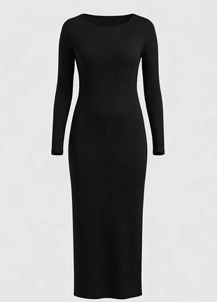 Платье весна-осень тёплый трикотаж жен.46-48 р.h&m вьетнам
