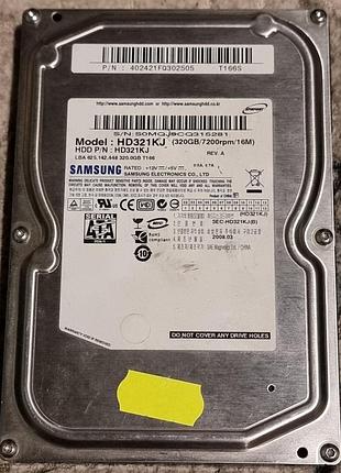 95% hdd 3.5 320 гб samsung hd321kj 7200 60.4/61.8 жесткий диск самсунг