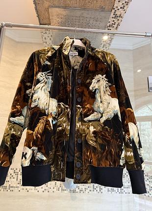 Kenzo бомбер куртка оксамит вінтаж оригінал