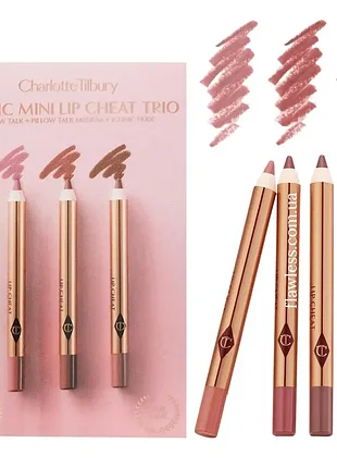 Charlotte tilbury олівці для губ набір