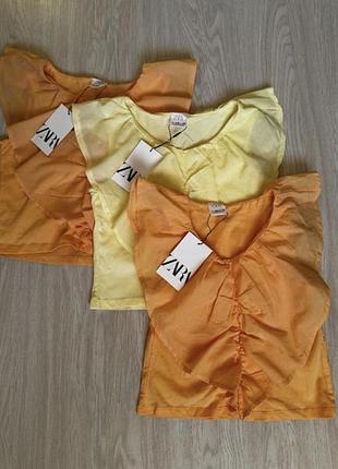 Топ кофтинка футболка zara