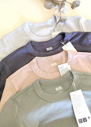 Uniqlo бавовняна базова футболка