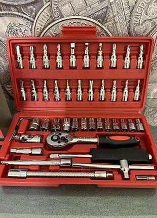 Набор инструментов 46 piece tool set 4