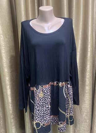 Блузка boohoo з довгим рукавом  розмір 22/3xl-4xl-5xl-6xl