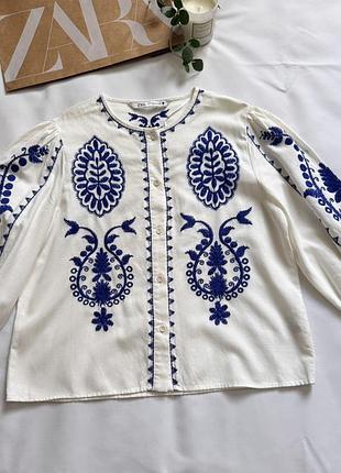 Блуза вишиванка від zara