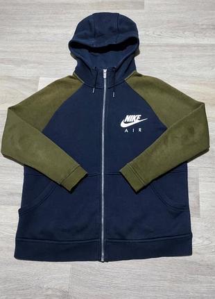 Мужское худи nike на молнии , размер м .