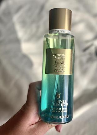Парфумований спрей для тіла victorias secret pear glace 250 ml оригінал сша
