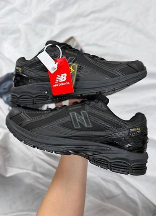 Чоловічі кросівки new balance black 1906r gore tex cordura термо