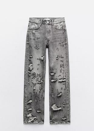 Джинсы zara