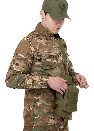 Подсумок тактический для емкости с водой и дополнительным отделением military rangers 3,8л цвета в ассортименте