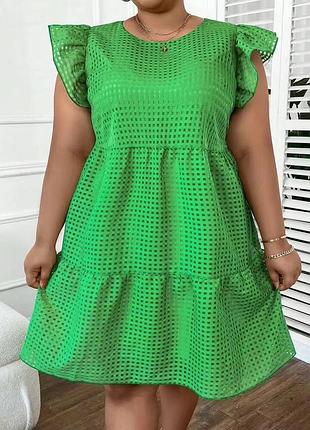🥰 сукня в клітинку з підкладкою shein xl