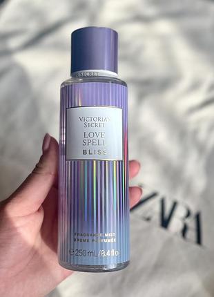 Парфумований спрей для тіла victorias secret love spell bliss 250 ml оригінал сша