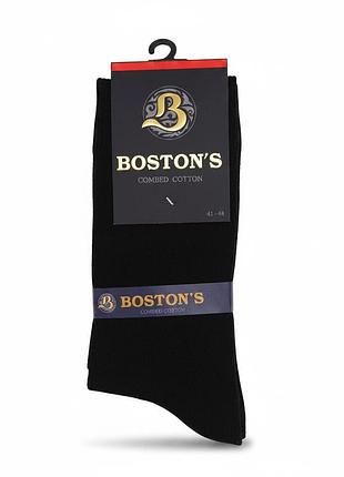 Носки boston`s 552000*10 мужск. черный 41/44 (195 742)