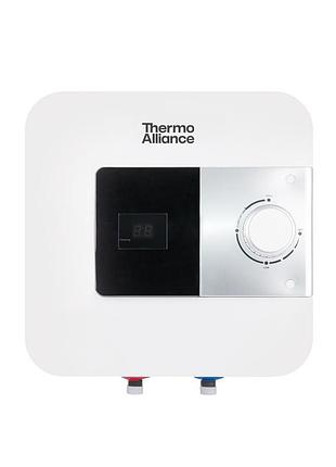 Водонагреватель электрический thermo alliance 15 л над мойкой вертикальный, мокрый тэн 1,5 квт (sf15x15n)