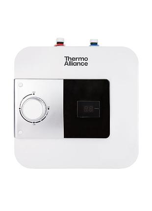 Водонагреватель электрический thermo alliance 10 л под мойку вертикальный, мокрый тэн 1,5 квт (sf10s15n)