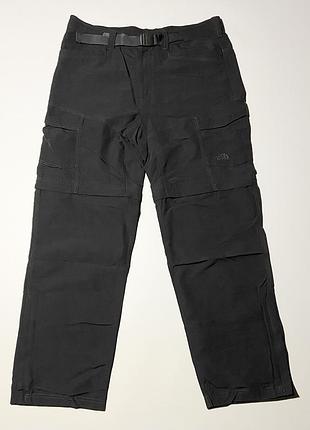 Чоловічі трекінгові штани-трансформери карго the north face convertible cargo pants men’s zip off hiking trousers