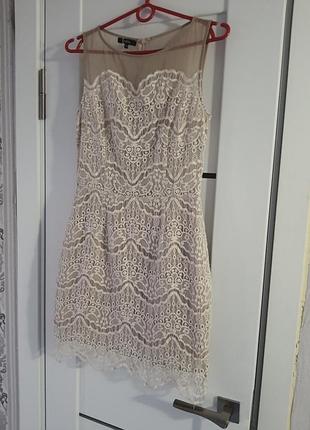 Платье платье с кружком