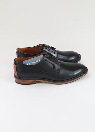 Мужские туфли lanetti 44 29 см 10 uk черные