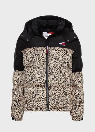 Пуховик/пуффер жіночий, куртка alaska leo, бренд tommy jeans, розмір м