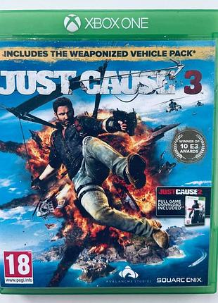 Just cause 3, б/у, английская версия - диск для xbox one