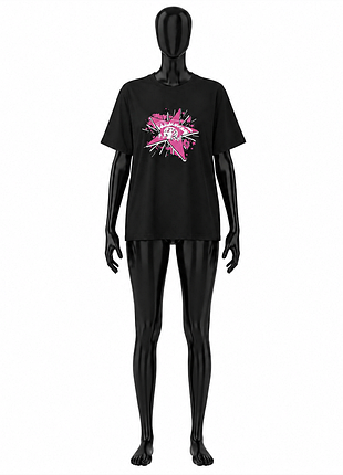 Футболка pink star