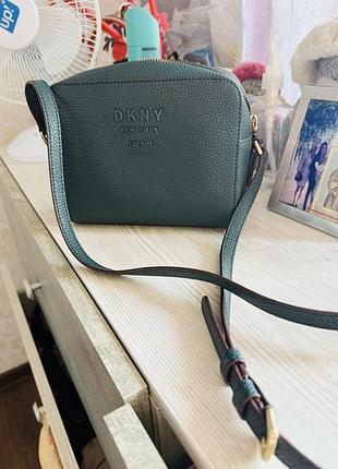✅кросс-боди кожа dkny💯