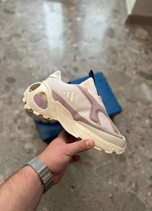 Стильные женские кроссовки adidas edge white pink