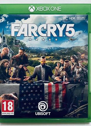 Far cry 5, б/у, русская версия - диск для xbox one