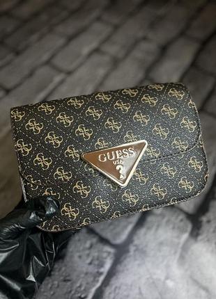 Женская сумка guess коричневый