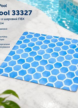 Латка для ремонта бассейнов пвх inpool 33327 трехслойный пвх соты 40×40 см 0,42 мм