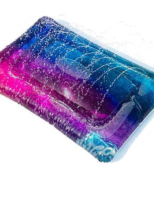 Детская надувная игровая площадка для воды bestway 52290 виниловый 130×90 см фиолетовый от 3 лет