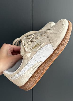 Кросівки жіночі puma palermo бежеві (6,5) нові