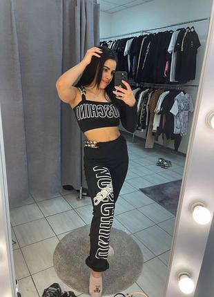 Костюм женский moschino чорний