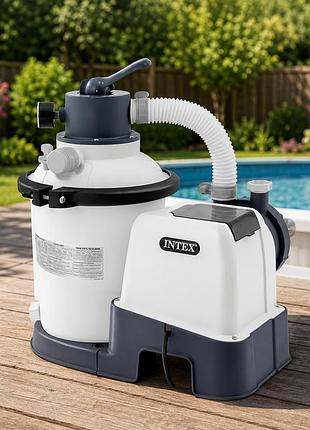 Песочный фильтр-насос intex 26642 (sx925, model: sf40220) фильтрационная установка для бассейна 3 500 л\ч 6.5 кг