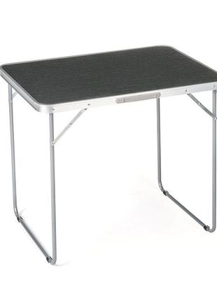 Кемпінговий стіл outtec 80x60x70см розкладний чорний