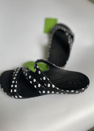 Crocs kadee ii polka dot sandal w7 38 оригінал