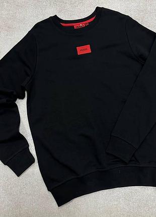 Женский свитшот hugo boss | женский джемпер хуго босс черный