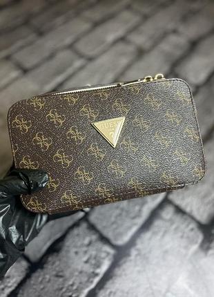 Жіноча сумка guess коричнева