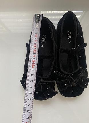 Туфлі zara дитячі 26 3