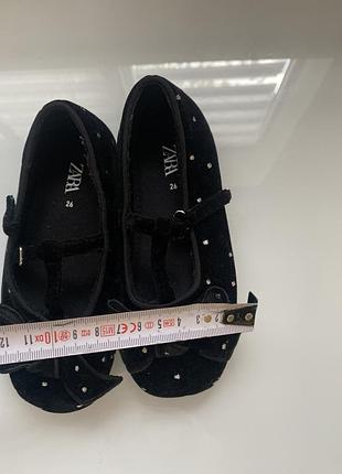 Туфлі zara дитячі 26 4