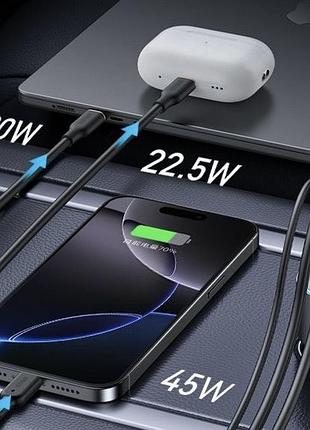 Автомобільний зарядний пристрій anker fast charger car 167.5w 3