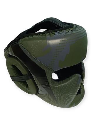 Шлем боксерский закрытый зеленый м ,l ht-m1-m-green