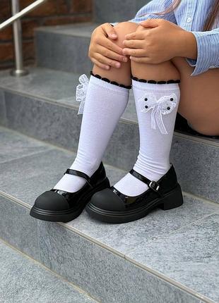 Туфл школьные на девочку 4