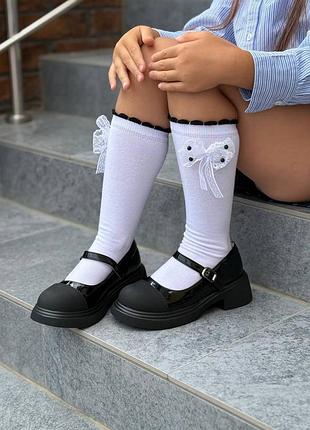 Туфл школьные на девочку 3