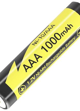 Акумулятор liitokala ni-10 aaa / 1000 mah / ni-mh / 1.2v / original