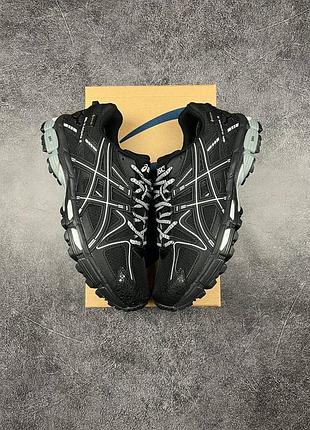 🛍  asics gel kahana 8 gore-tex black grey white